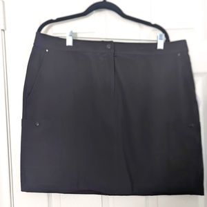 Chico's Zenergy Golf Hannah Skort Black Size 3 NWT